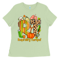 Matcha fall rt respiratory therapist Ladies Tee - Zillion Design Studio