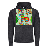 Vintage Black pinata seamless pattern Vintage Hoodie - BundleAndBundleShop