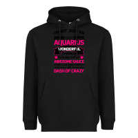 Black Aquarius Woman Heavyweight Hoodie - Bettercallsaul