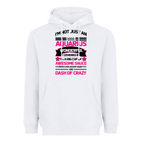 White Aquarius Woman Heavyweight Hoodie - Bettercallsaul