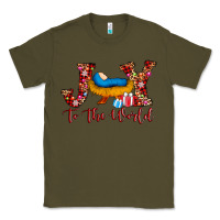 Army Green joy to the world Classic Tee - AdoDesignShop