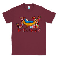 Burgundy joy to the world Classic Tee - AdoDesignShop