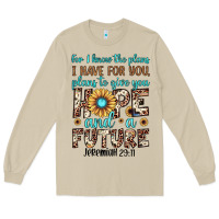 Mushroom for i know the plans i have for you plans to give you hope and a futur Long Sleeve Tee - JahusDesignShop