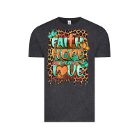 Vintage Black faith hope and love Vintage Tee - BarkalooDesign