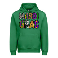 Emerald mardi gras copy Urban Hoodie - OliviaCreatesArt