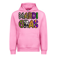 Fuchsia Pink mardi gras copy Urban Hoodie - OliviaCreatesArt