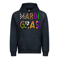 Navy mardi gras copy Urban Hoodie - OliviaCreatesArt