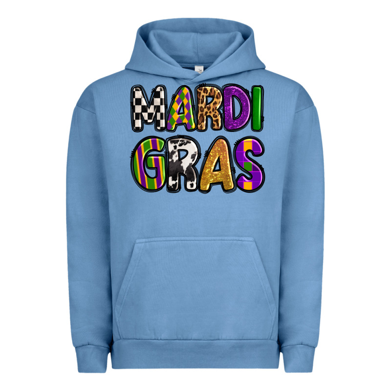 Mardi Gras Copy Urban Hoodie by OliviaCreatesArt | Teevron