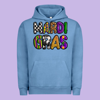 Mardi Gras Copy Urban Hoodie Designed By Oliviacreatesart