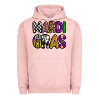 Pigment Salmon mardi gras copy Urban Hoodie - OliviaCreatesArt