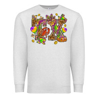 Oatmeal Heather Texas Mardi Gras Premium Sweatshirt - NancyCooperArtShop