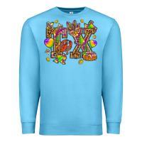 Ocean Blue Texas Mardi Gras Premium Sweatshirt - NancyCooperArtShop