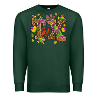 Sports Green Texas Mardi Gras Premium Sweatshirt - NancyCooperArtShop