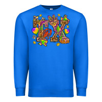 True Royal Texas Mardi Gras Premium Sweatshirt - NancyCooperArtShop
