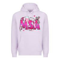 Lilac breast cancer msa medical support assistant Premium Hoodie - texasbilliewilder