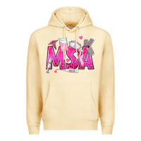 Pina Colada breast cancer msa medical support assistant Premium Hoodie - texasbilliewilder