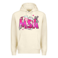 Sandshell breast cancer msa medical support assistant Premium Hoodie - texasbilliewilder