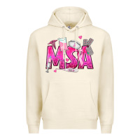 Tofu breast cancer msa medical support assistant Premium Hoodie - texasbilliewilder