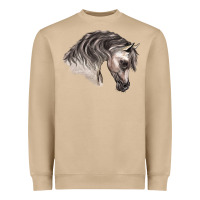Mushroom Arabian Horse Heavyweight Sweatshirt - LillyAllenDesigns