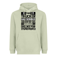 Matcha TRUCKER Heavyweight Hoodie - Bettercallsaul
