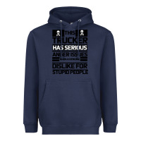 Navy TRUCKER Heavyweight Hoodie - Bettercallsaul