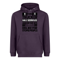 Plum TRUCKER Heavyweight Hoodie - Bettercallsaul