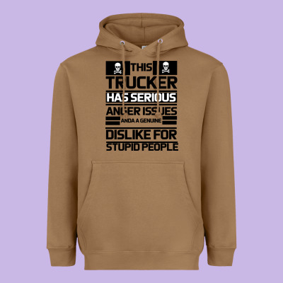 Trucker Heavyweight Hoodie Designed By Bettercallsaul