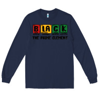 Navy prime element Long Sleeve Tee - MaliasSmallBusiness