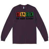 Plum prime element Long Sleeve Tee - MaliasSmallBusiness