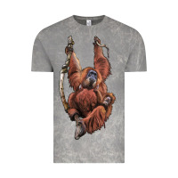 Cloud Rock Orangutan And Baby Vintage Tee - LillyAllenDesigns