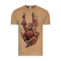 Vintage Camel Orangutan And Baby Vintage Tee - LillyAllenDesigns