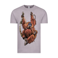 Orangutan And Baby Vintage Tee | Teevron