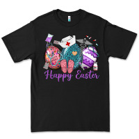 Black happy easter eggs nurse n Premium Tee - Neo Western