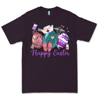 Plum happy easter eggs nurse n Premium Tee - Neo Western