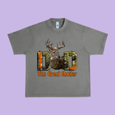 Western Dad The Great Deer Hunter Urban Heavy Tee Designed By Lillyallendesigns