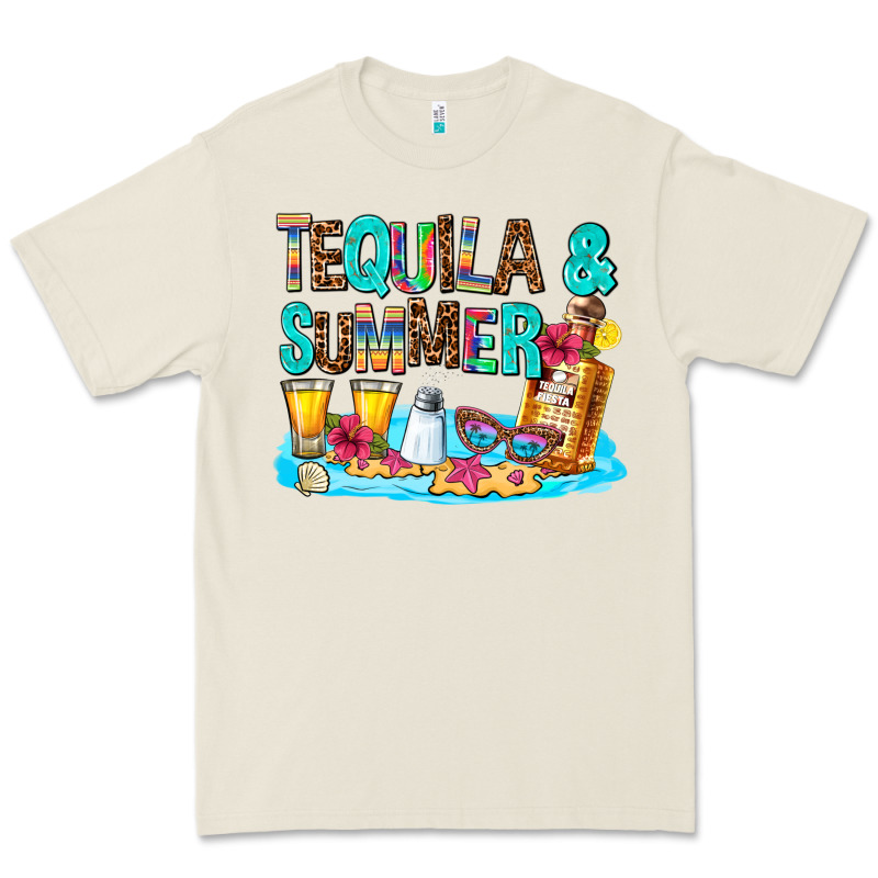 Tequila And Summmer Premium Tee by AdoDesignShop | Teevron
