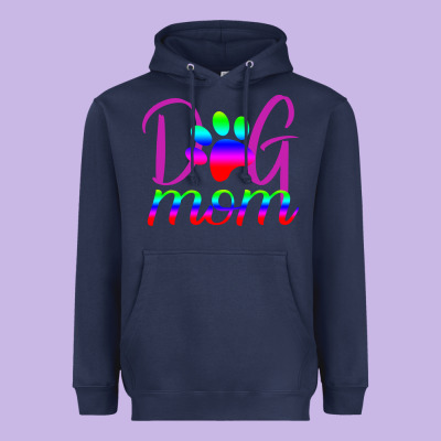 Dog Mom Heavyweight Hoodie Designed By Bettercallsaul