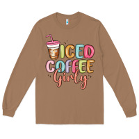 Toasted Coconut iced coffee girly Long Sleeve Tee - MaliasSmallBusiness