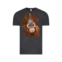 Vintage Black baby orangutan Vintage Tee - LillyAllenDesigns
