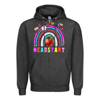 Charcoal Heather headstart Zipper Hoodie - BundleAndBundleShop