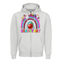 Dove Grey headstart Zipper Hoodie - BundleAndBundleShop