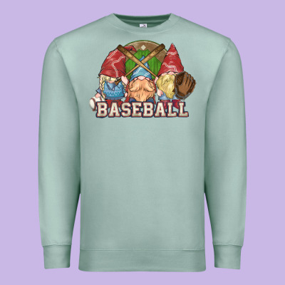 Baseball Gnomes Premium Sweatshirt Designed By Nancycooperartshop