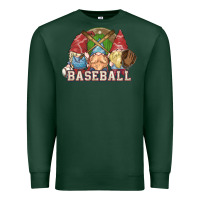 Sports Green Baseball gnomes Premium Sweatshirt - NancyCooperArtShop