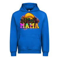 Cobalt softball mama Urban Hoodie - OliviaCreatesArt