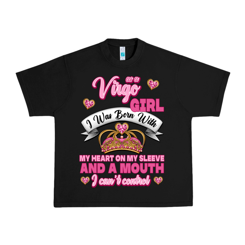 As A Virgo Girl Zodiac Girls Urban Heavy Tee by Jasminsmagicworld | Teevron