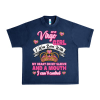 Navy as a virgo girl zodiac girls Urban Heavy Tee - Jasminsmagicworld