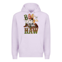 Lilac Boo haw Premium Hoodie - NancyCooperArtShop