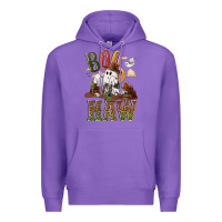 Purple Boo haw Premium Hoodie - NancyCooperArtShop