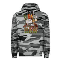 Slate Camo Boo haw Premium Hoodie - NancyCooperArtShop