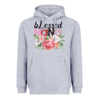 Heather Grey Blessed Nana Gifts for Nana or Grandma Heavyweight Hoodie - Bettercallsaul